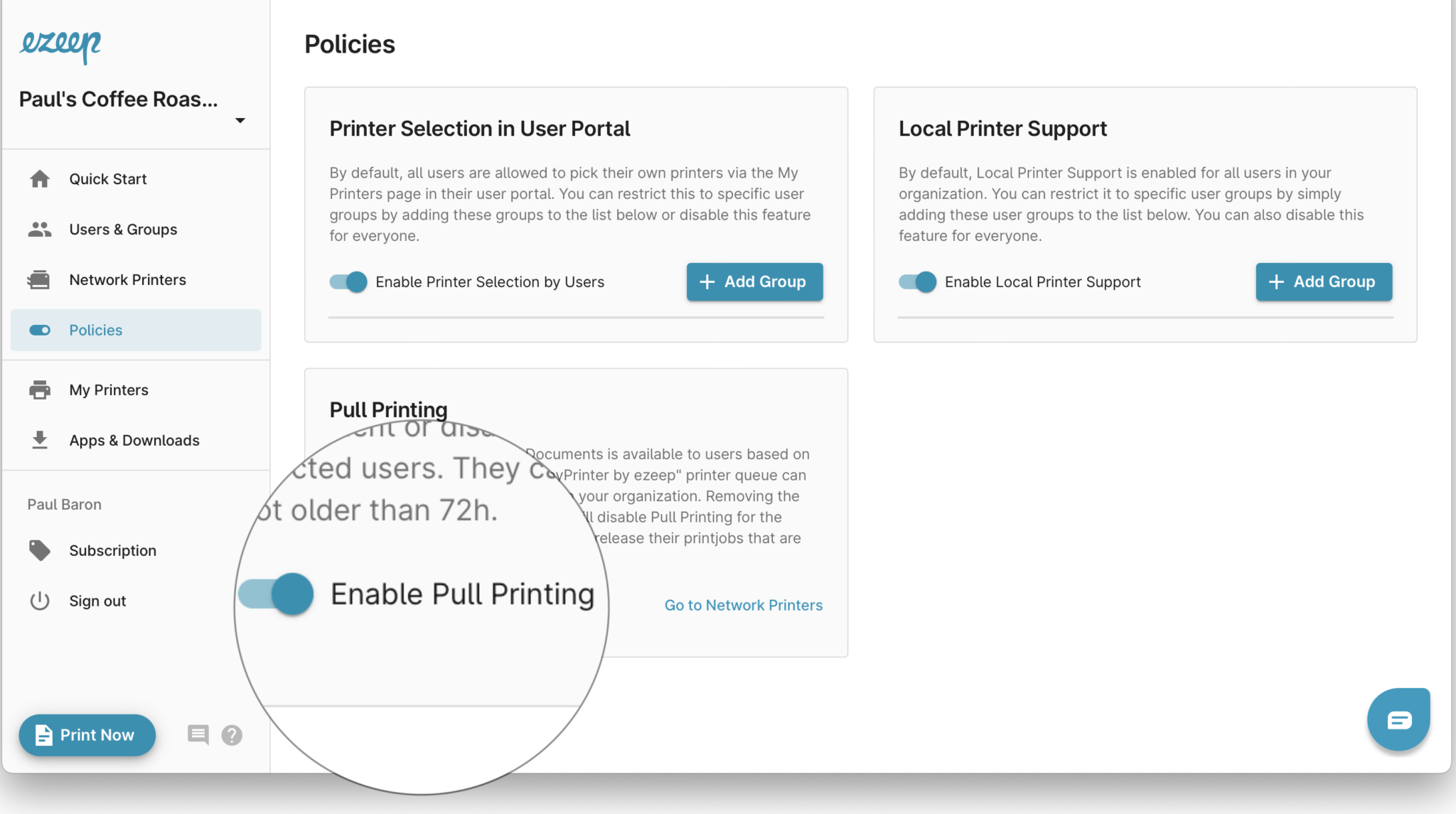 Secure Pull Printing Made Simple With New Ezeep Blue Feature - Ezeep