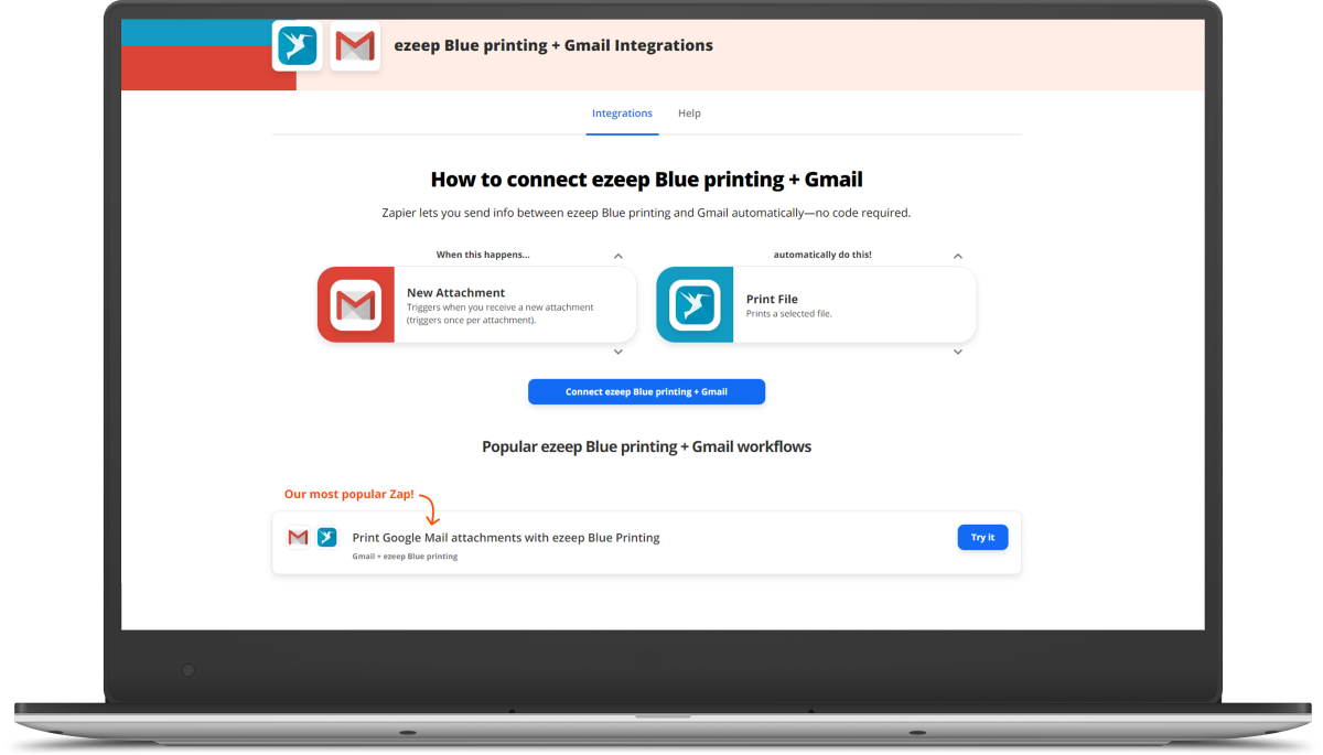 Print Gmail attachments – automatically and easily with ezeep Blue -